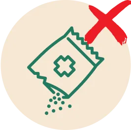 EmmaRelied prebiotic fiber blend badge