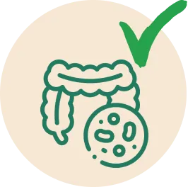 EmmaRelied gut support certified badge